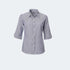 Oxford Stripe Blouse Ladies 3/4 Sleeve - K372 Reece