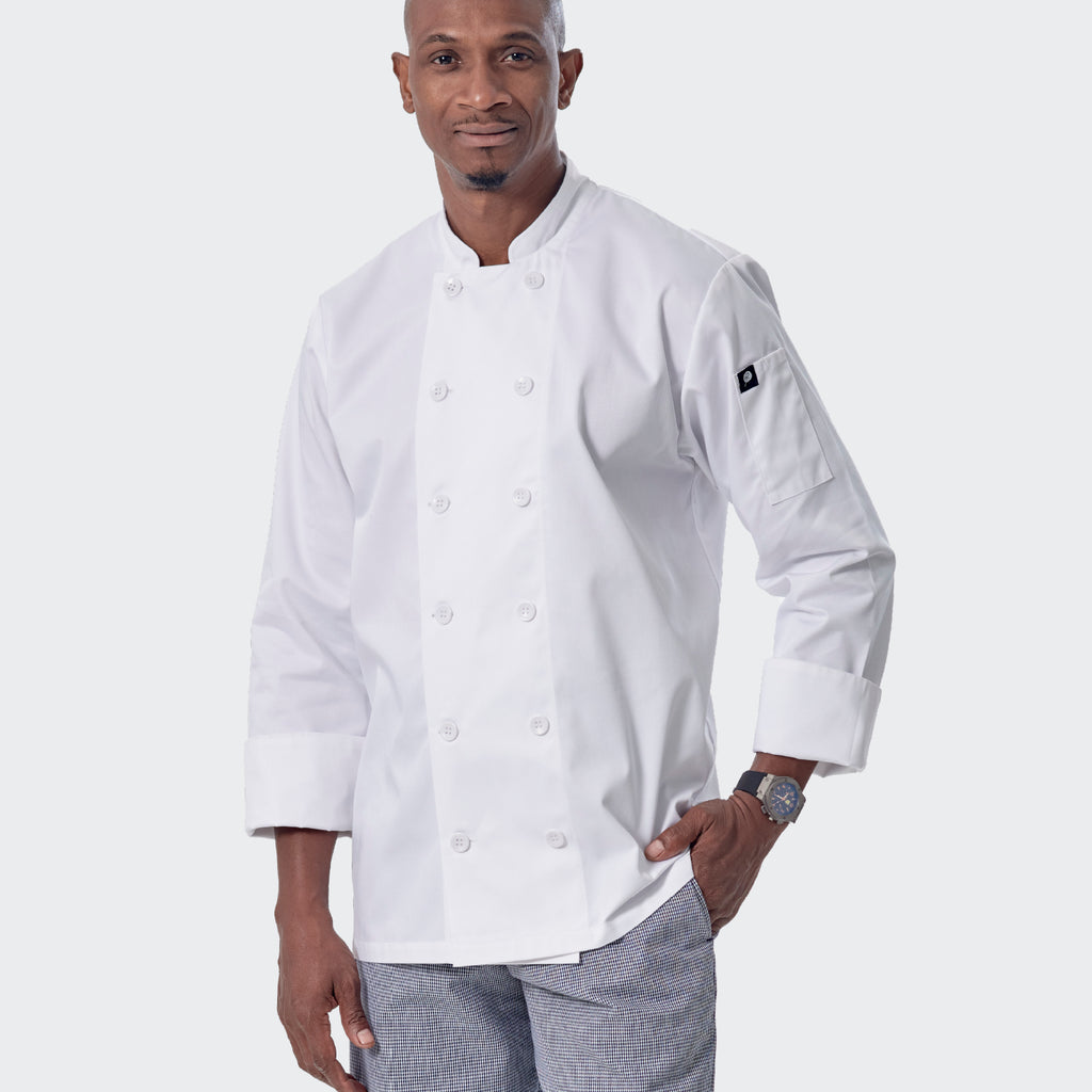 Chef Jacket Maison White Long Sleeve Rolando Chefwear