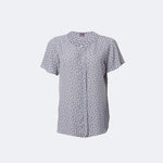 Georgette Blouse Ladies Short Sleeve - K229 Fleur