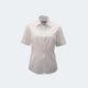 K206 Angelique Ladies Short Sleeve Self Stripe Blouse