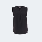 K222 Kaylee Ladies Sleeveless Polka Dot Print Blouse