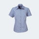 K124 Wendy Ladies Short Sleeve Stripe Blouse