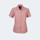 K124 Wendy Ladies Short Sleeve Stripe Blouse