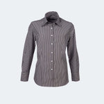 K205 Wendy Ladies Long Sleeve Stripe Blouse