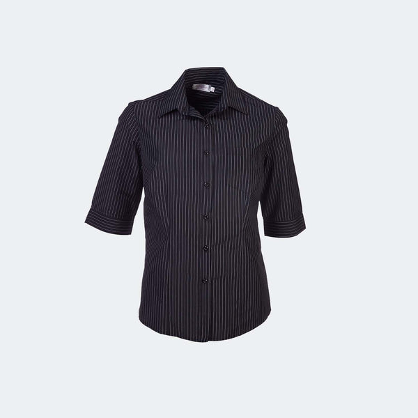 K202 Wendy Ladies 3/4 Sleeve Stripe Blouse