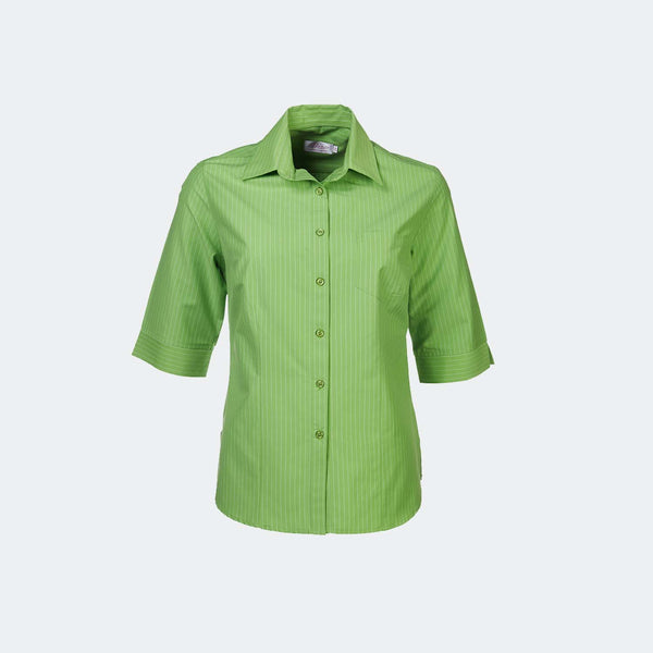K202 Wendy Ladies 3/4 Sleeve Stripe Blouse