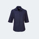 K202 Wendy Ladies 3/4 Sleeve Stripe Blouse