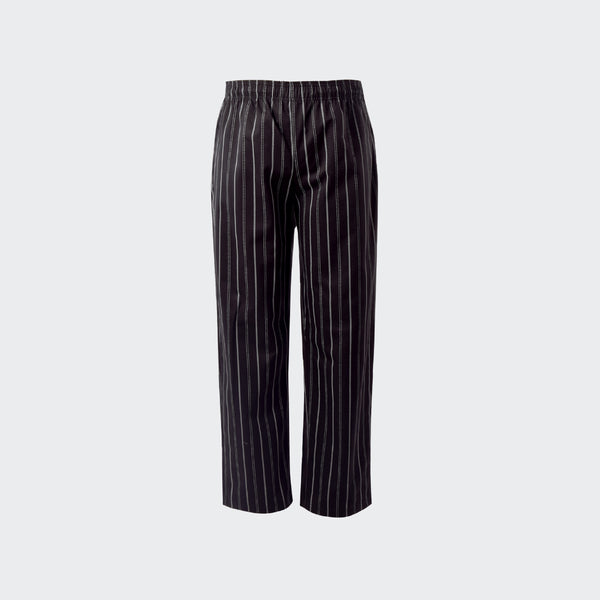 Elliot Black/White Stripe